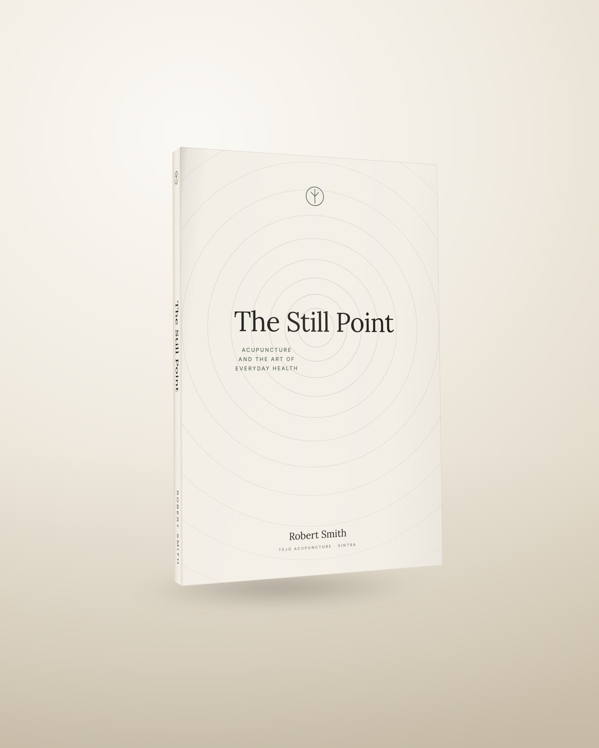 The book cover: The Still Point, acupuncture and the art of everyday health.